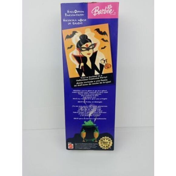 Barbie Halloween Enchantress Vintage Collectable  Doll 2003 Mattel #B6269 New - Picture 7 of 16